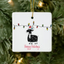 Search for funny goats christmas tree decorations Cute