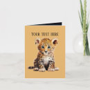 Search for leopards cards Cute