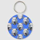 Search for blue wolf key rings Animal
