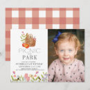 Search for picnic 1st birthday invitations Gingham