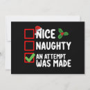 Search for naughty christmas invitations Xmas