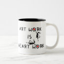 Search for work heart mugs Typography