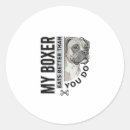 Search for boxer dog lover stickers Pug