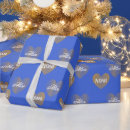 Search for royal blue and gold wrapping paper Modern