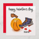 Search for basketball valentines day cards Player