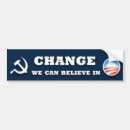 Search for we are change bumper stickers Democrat