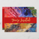 Search for paint palette invitations Artist