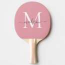 Search for pink ping pong paddles Monogrammed