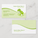 Search for sustainable business cards Green