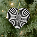 Search for spiral christmas tree decorations Psychedelic