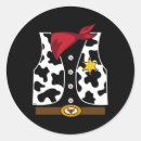 Search for round cowboy stickers Sheriff