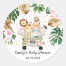 Search for tiger girl stickers Jungle baby shower