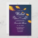 Search for purple halloween invitations Spooky