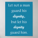 Search for dignity posters Quote