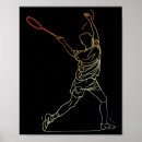 Search for badminton art Vintage