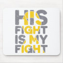 Search for sarcoma awareness mousepads Gold