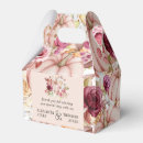 Search for autumn wedding favour boxes Burgundy