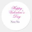 Search for romantic pink valentines day stickers Happy valentine's day