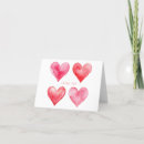 Search for red heart thank you cards Watercolor