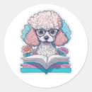 Search for cute reading stickers Dogs