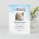 Search for blue funeral invitations Service