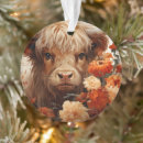 Search for highland cow christmas tree decorations Baby