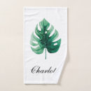 Search for monstera leaf bath towels Trendy