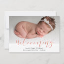 Search for welcome birth announcement cards Calligraphy