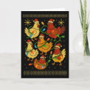 Search for funny chicken christmas cards Hen