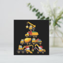 Search for construction christmas cards Santa