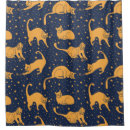 Search for funny cat shower curtains Blue