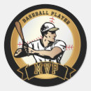 Search for retro baseball stickers Home run