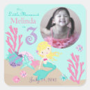 Search for blonde mermaid stickers Sea
