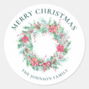 Search for elegant holly wreath stickers Festive