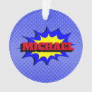 Search for superhero christmas tree decorations Blue