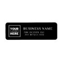 Search for logo return address labels Branded