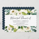 Search for green and white rehearsal dinner invitations Flowers