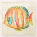 Search for tropical coasters Watercolor
