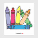 Search for crayons stickers Rainbow