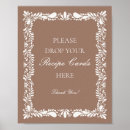 Search for recipes posters Bride