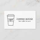 Search for cup business cards Minimalist