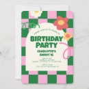 Search for boho sweet 16 invitations Retro