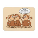 Search for funny monkey magnets Cartoon
