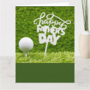 Search for golf fathers day cards Green