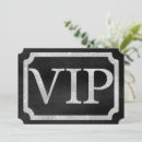 Search for vip ticket invitations Black
