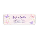 Search for kissing return address labels Pink