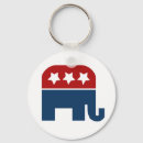 Search for republican elephant key rings Gop