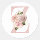 Search for z initials stickers Floral
