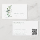 Search for eucalyptus business cards Minimalist
