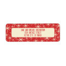 Search for mid century modern return address labels 1950s